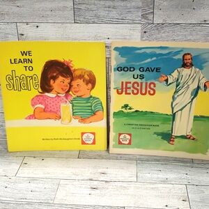 Vtg. Tiny Doings Book & Tiny Thoughts Book